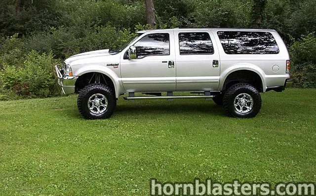 2004 Ford Excursion Train Horn Install
