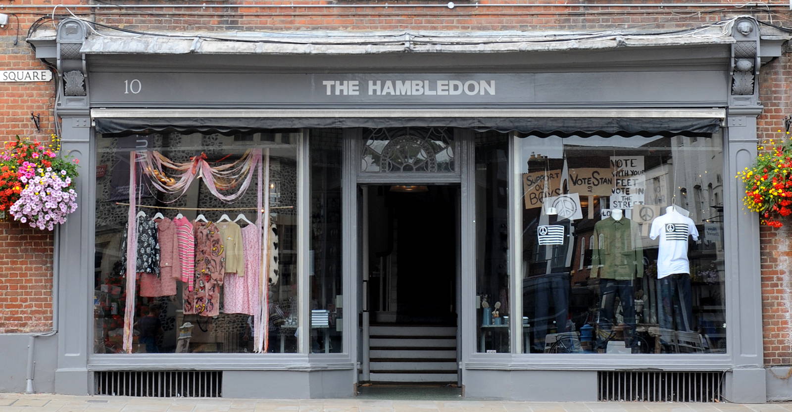 The Hambledon shop front
