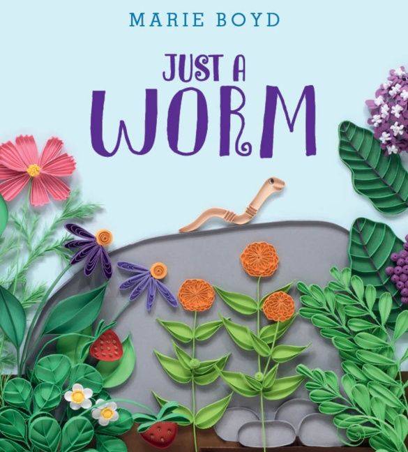 cover of just a worm by marie boyd