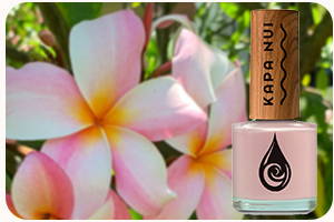 non toxic nail polish bottle pua melia with flowers