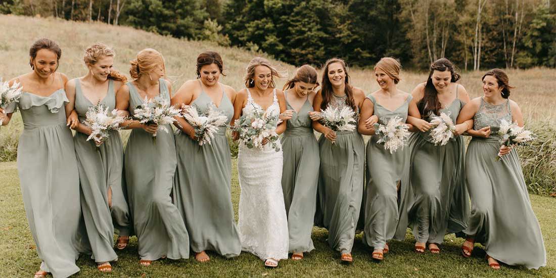 Long Bridesmaid Dresses Kennedy Blue Moss
