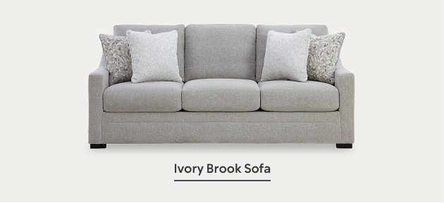 Ashley Exclusive Ivory Brook Sofa