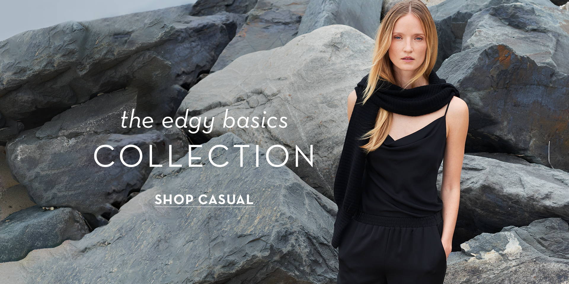 The Edgy basics collection, shop casual