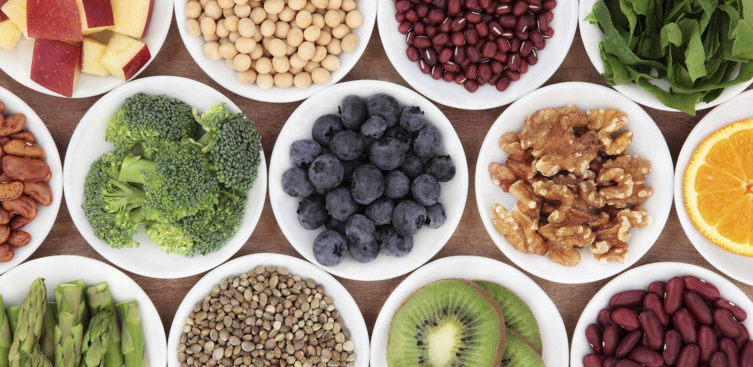 Bowls Of Fruit & Veg