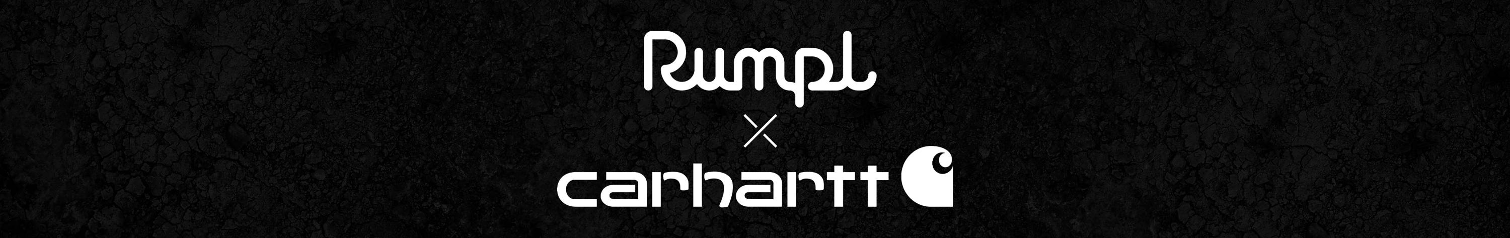 Rumpl x Carhartt logo lockup