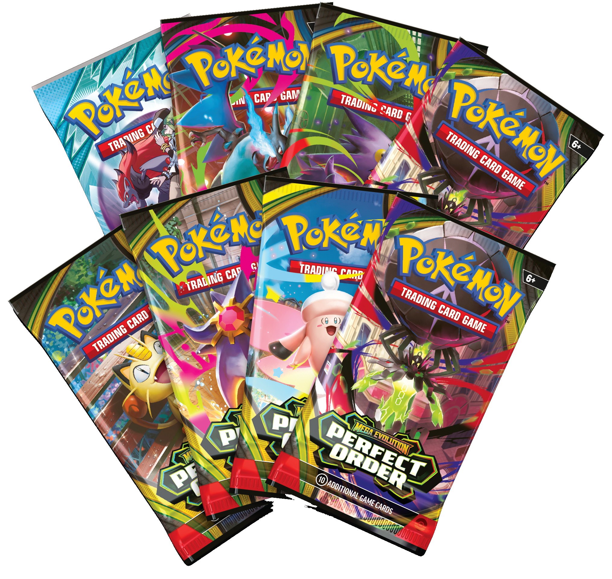 The packs which are avalible inside a Mega Zygarde ex Premium Colleciton