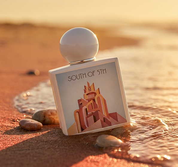 South of 5th fragrance on a beach