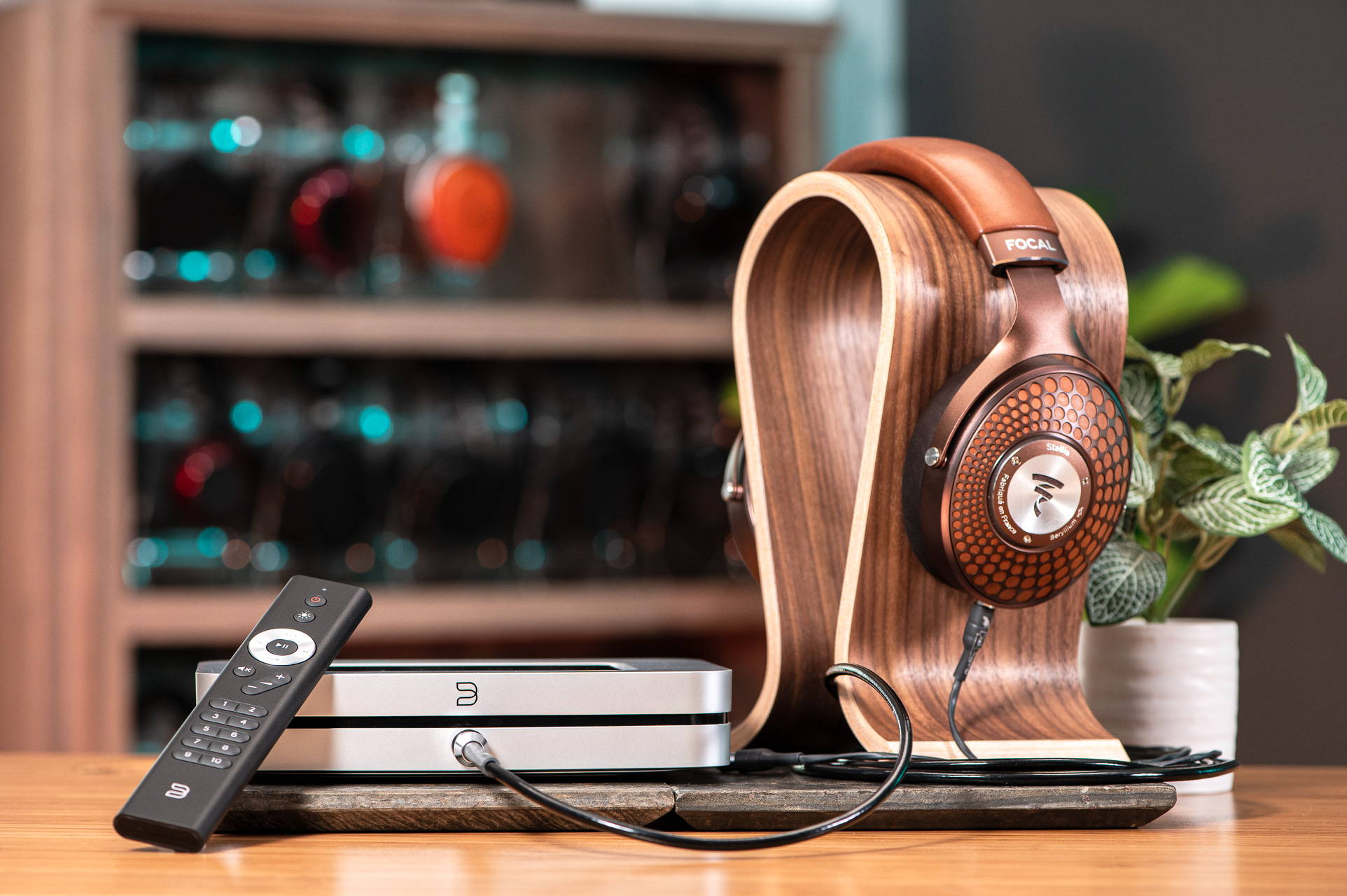 Bluesound NODE X with the Focal Stellia Headphones