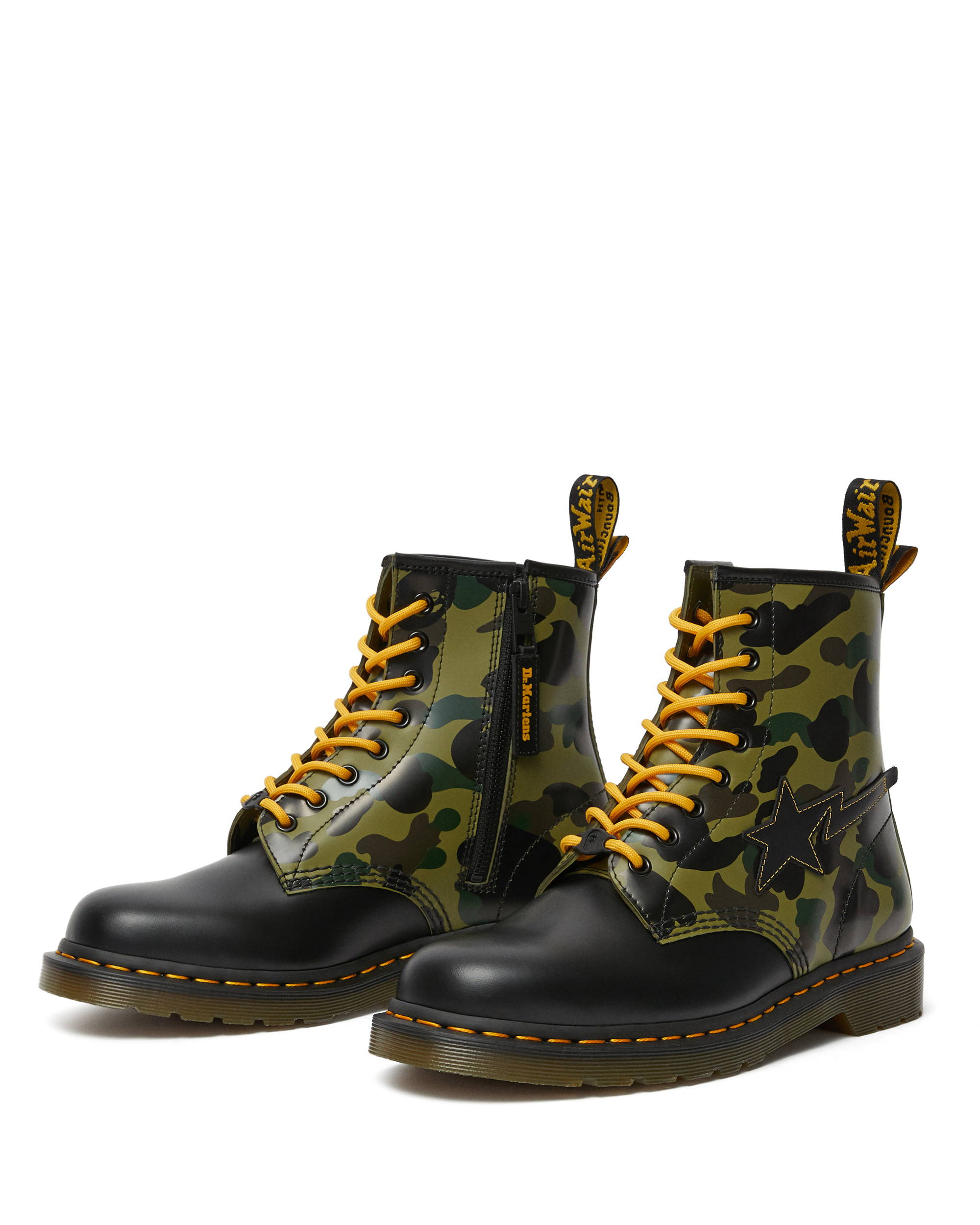 dr martens bape 1461