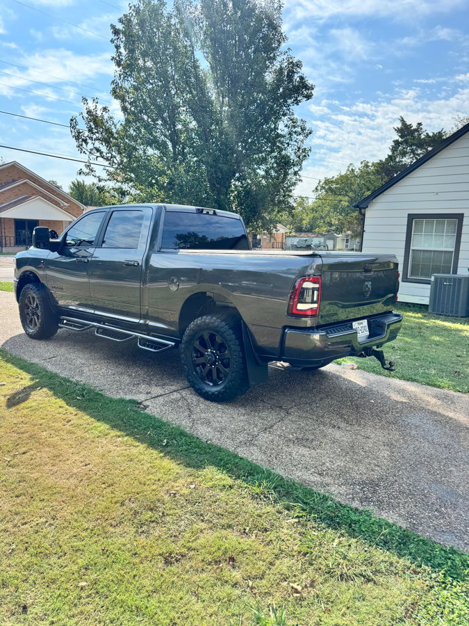 Underbody hardware and fitment detail from Zach's RAM 3500 install photo 3