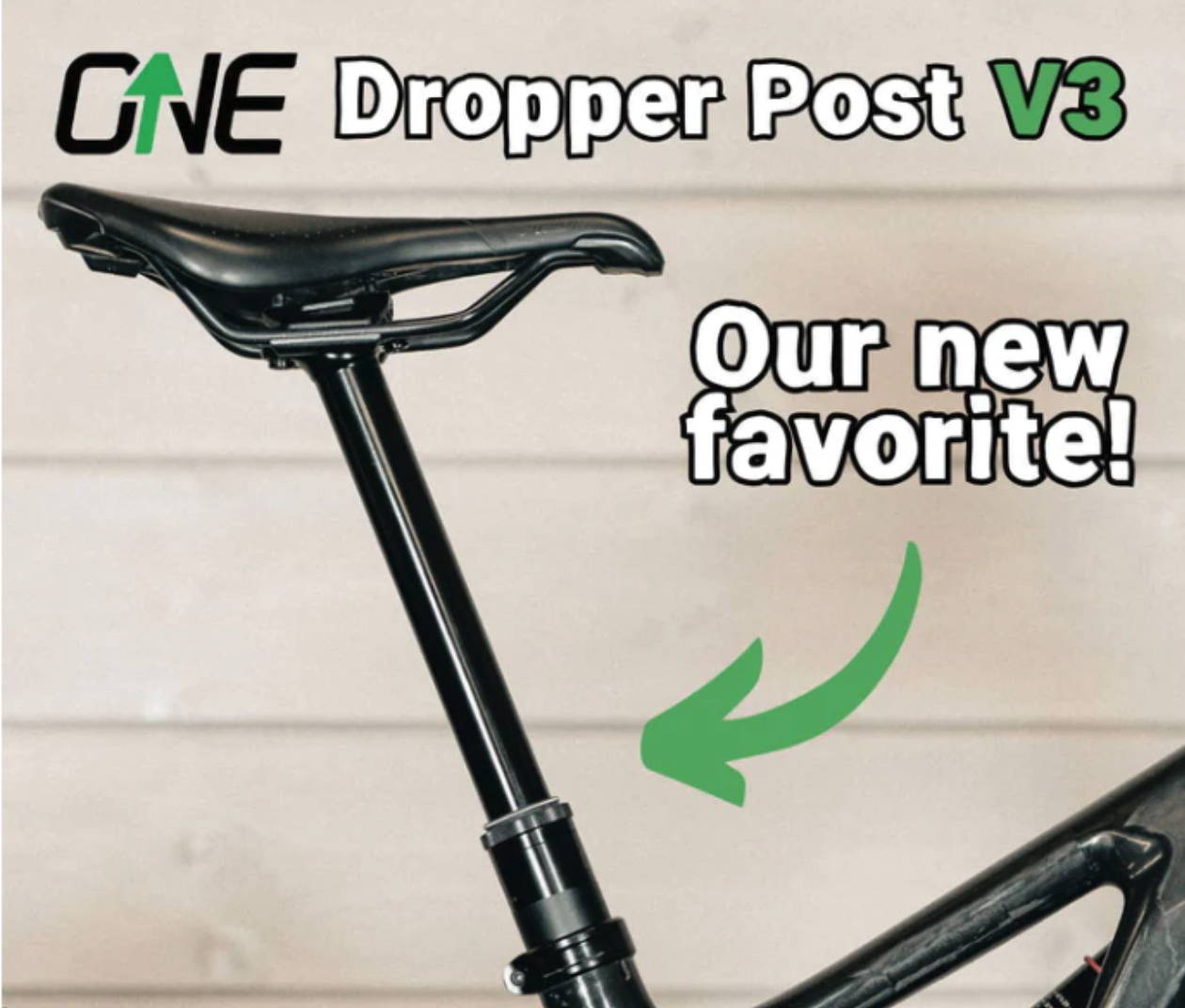 oneup dropper post v3 with specialized saddle