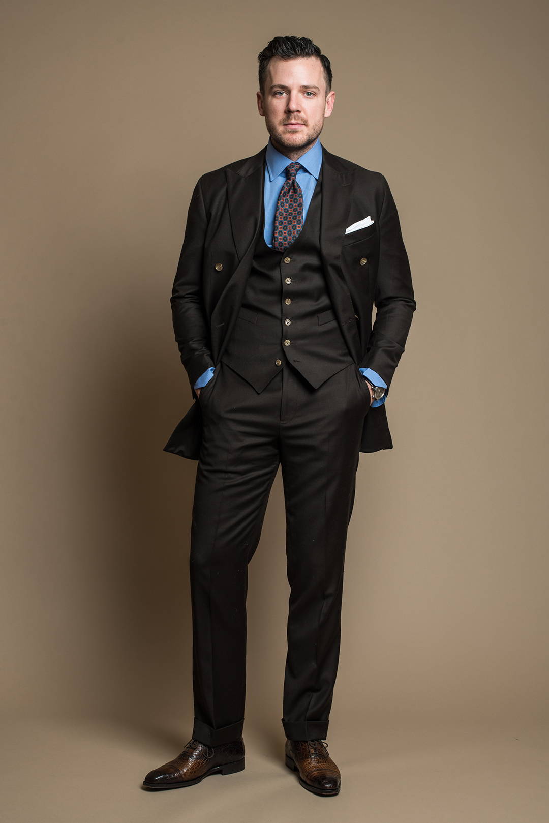 Articles of Style | 1 Piece/3 Ways: Chocolate Brown Suit