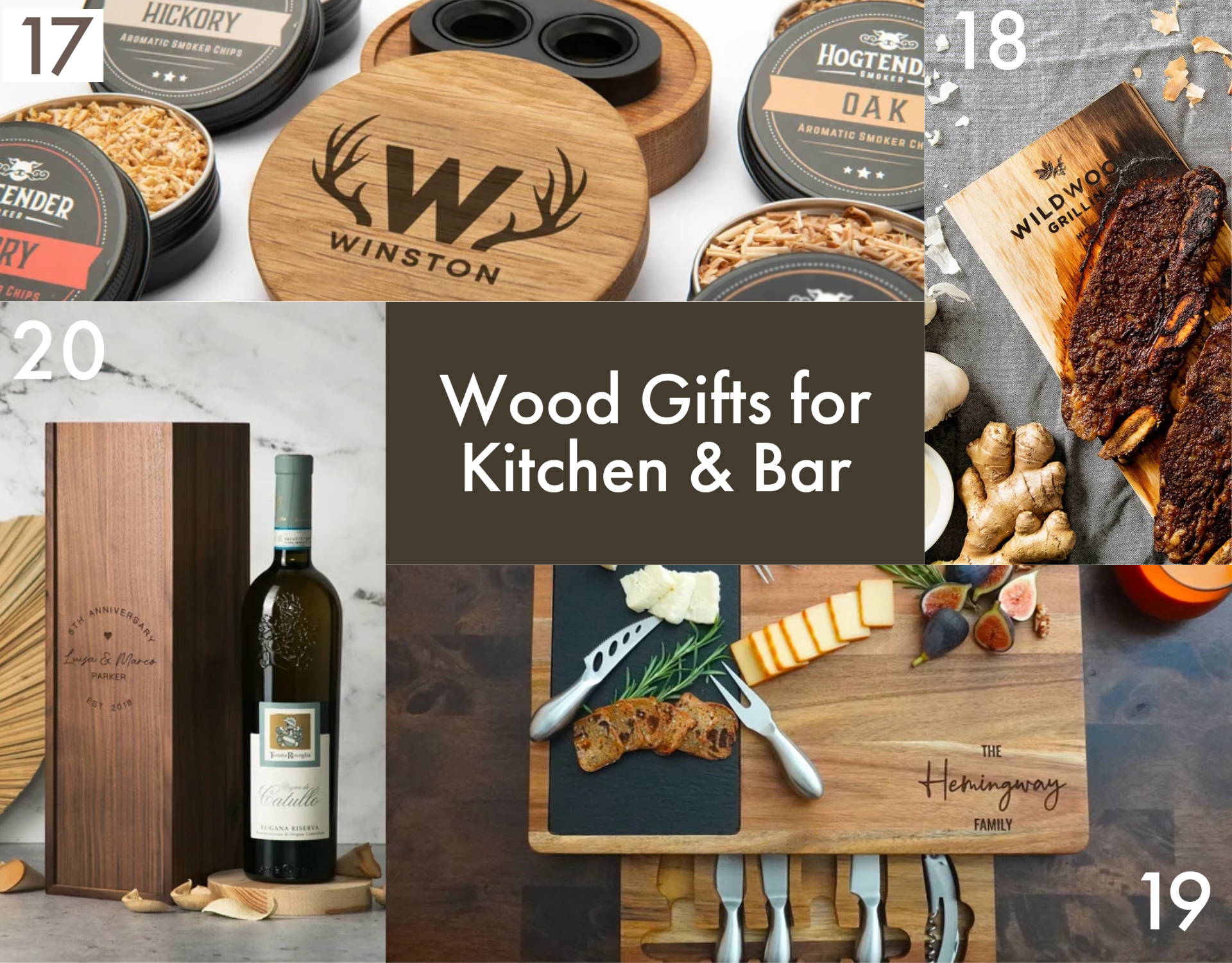 Wood Anniversary Ideas for Kitchen & Bar