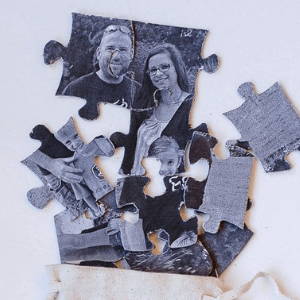 Cut out Puzzle Pieces