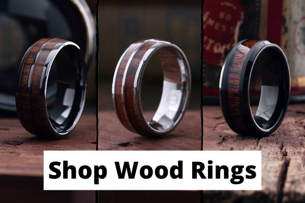 Men's Wood Rings