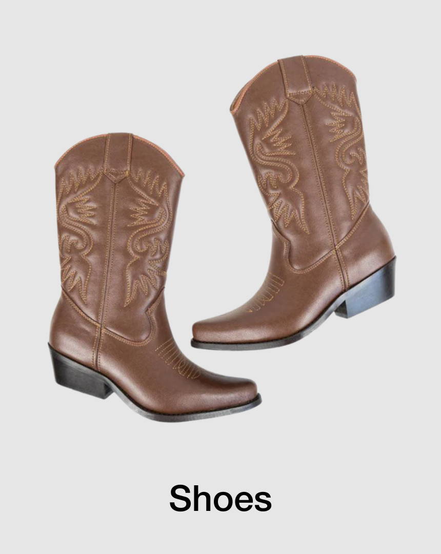Brown Cowboy Boots at Generous APE