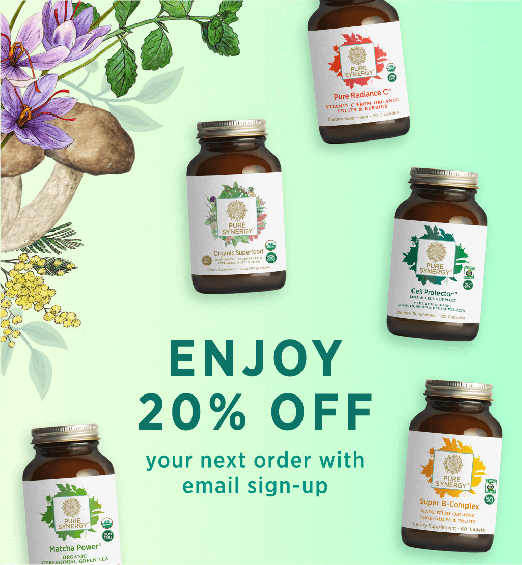 Enjoy 20% off your next order with email sign-up