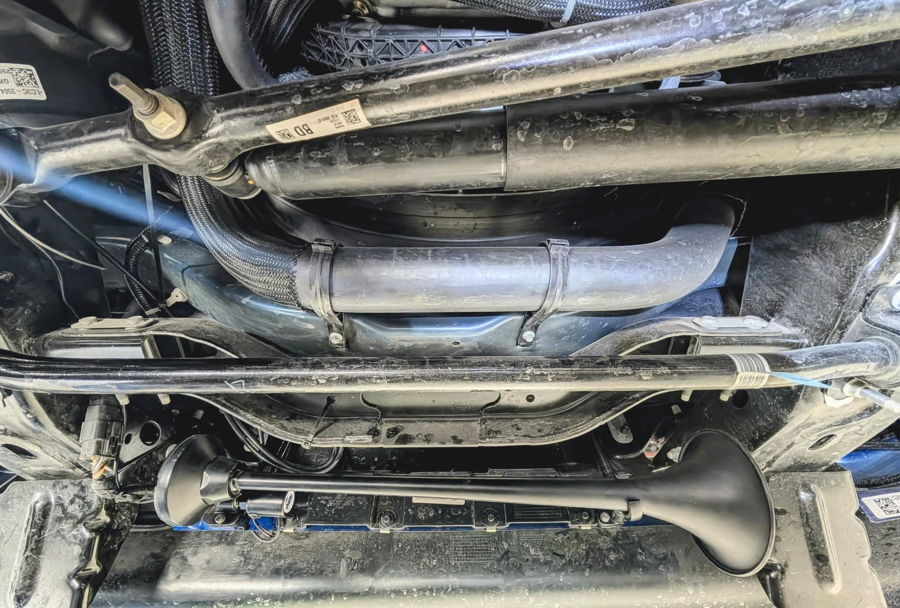 2026 Ford F350 Safety Horn Air Horn Kit install under truck and frame rail