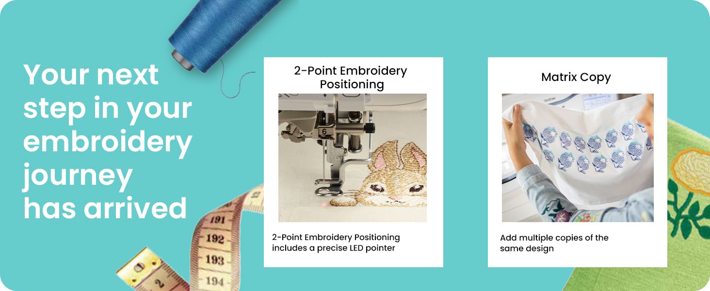 Brother Celeste CX1e Computerized Embroidery-Only Machine Your Next Step