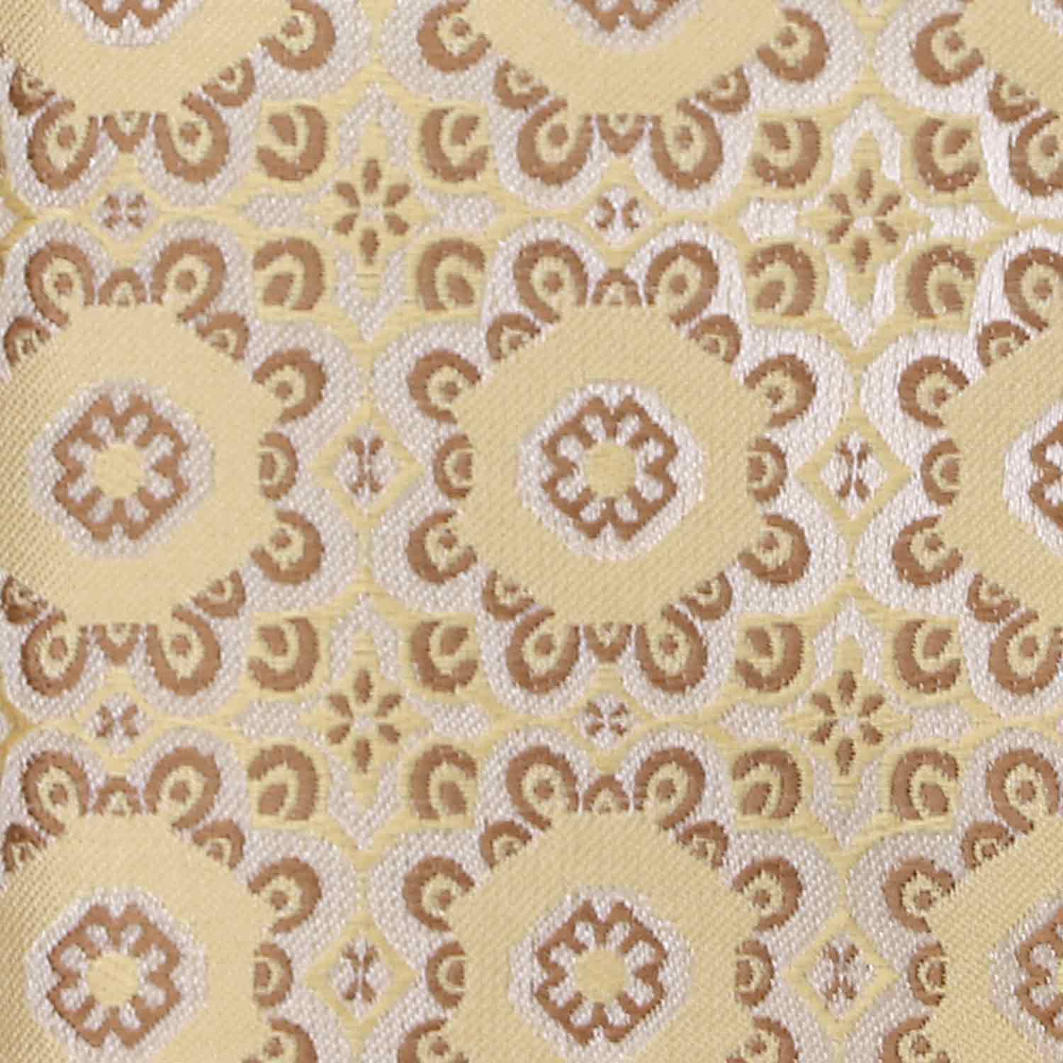 Straw abstract floral pattern