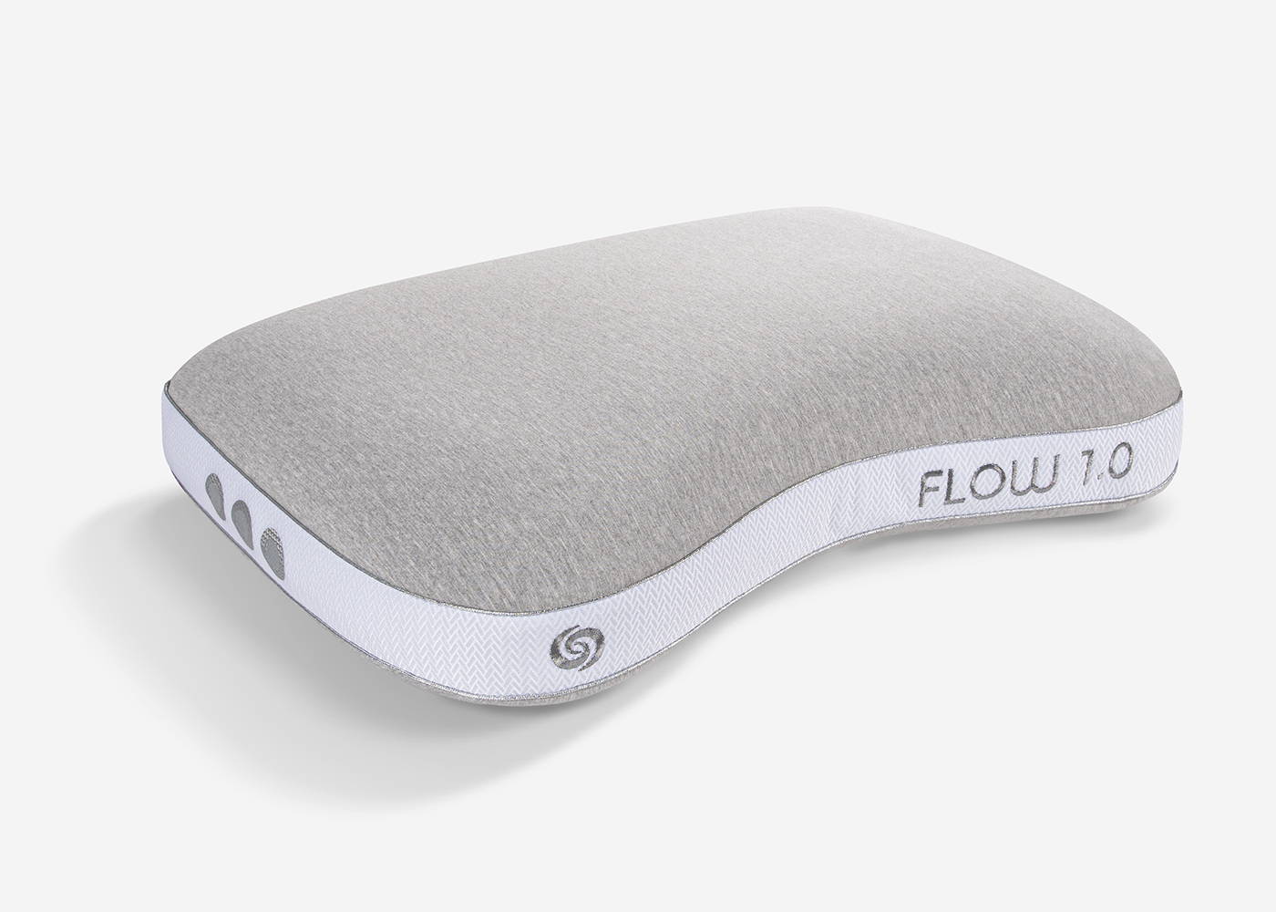 A silo image of a Bedgear Flow Cuddle Pillow