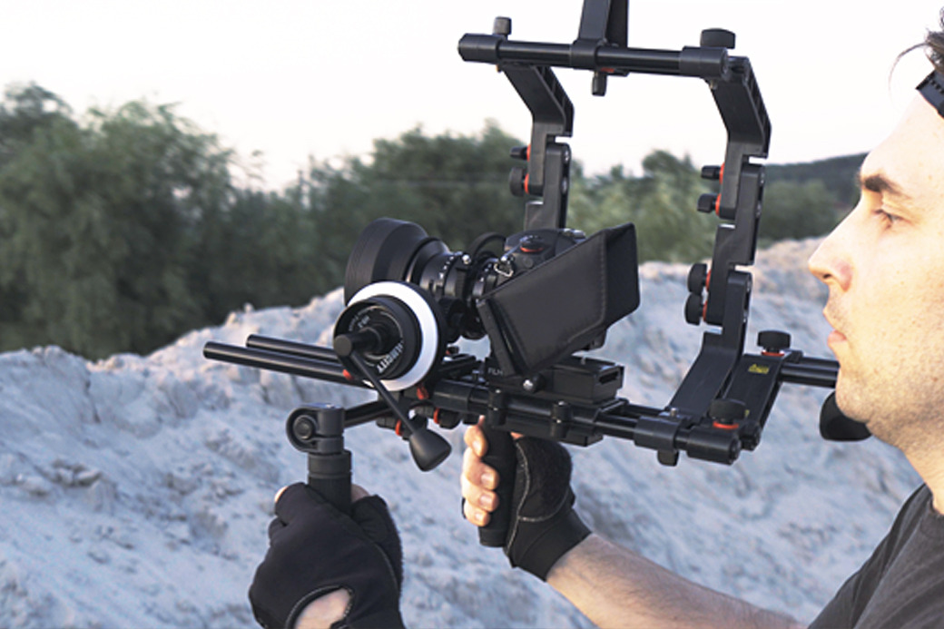 Filmcity FC-03 Shoulder Rig Kit with Matte Box & Follow Focus for DSLR Cameras