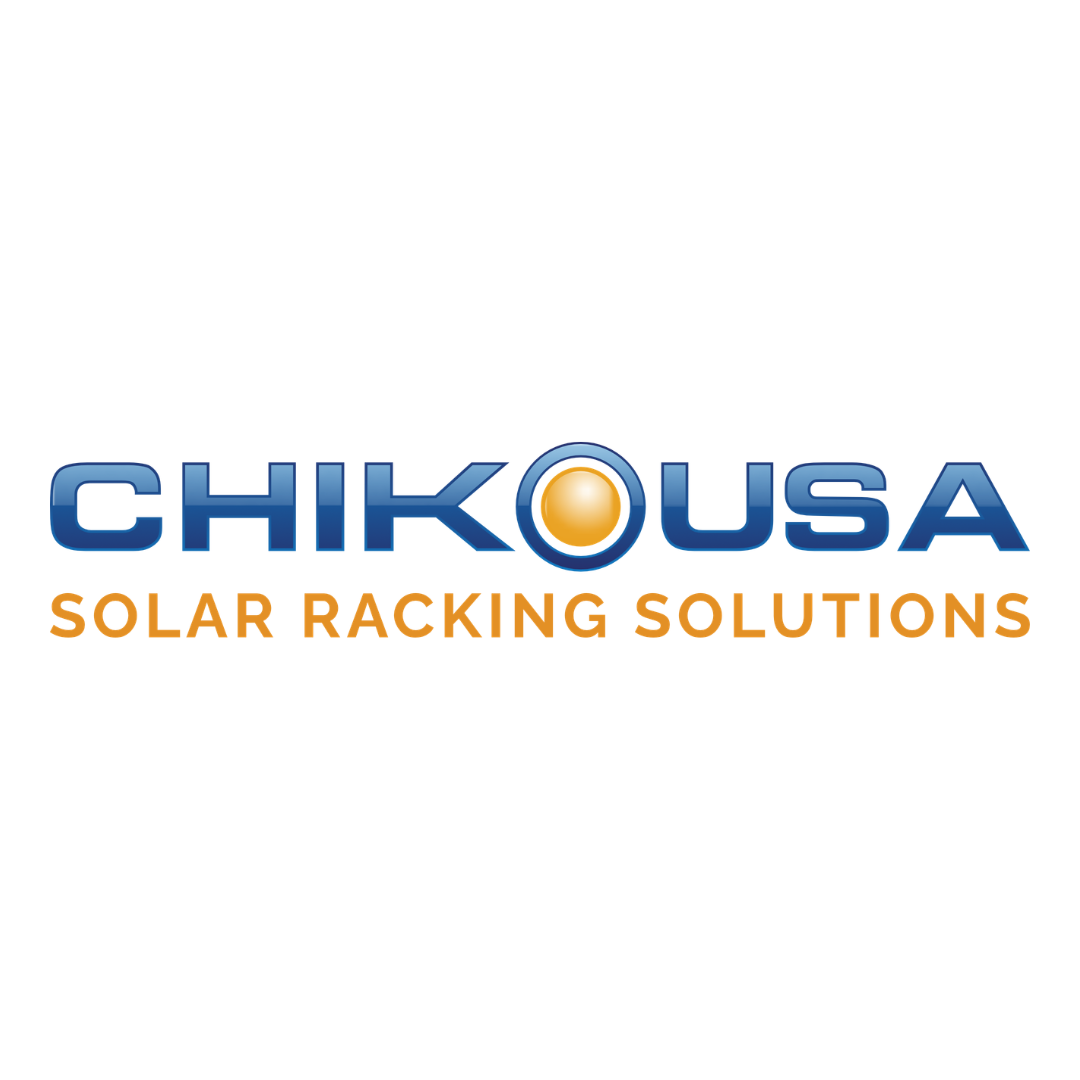 Logo of CHIKOUSA Solar Racking Solutions.