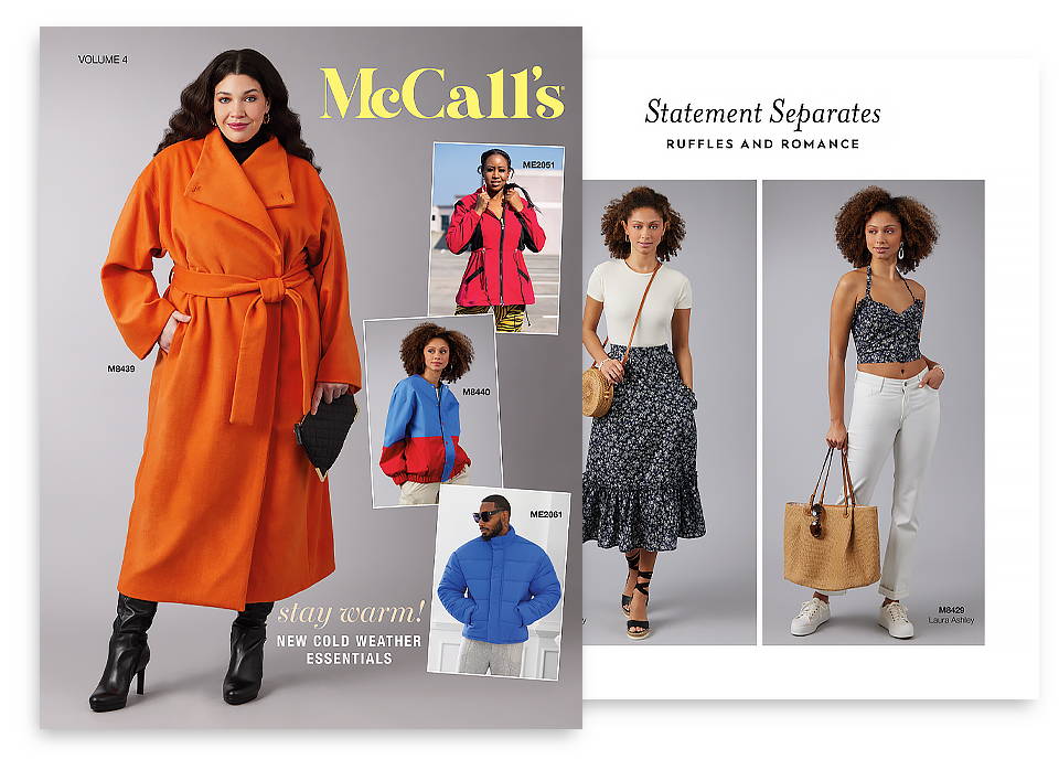 Browse the Fall 2023 McCall's Lookbook