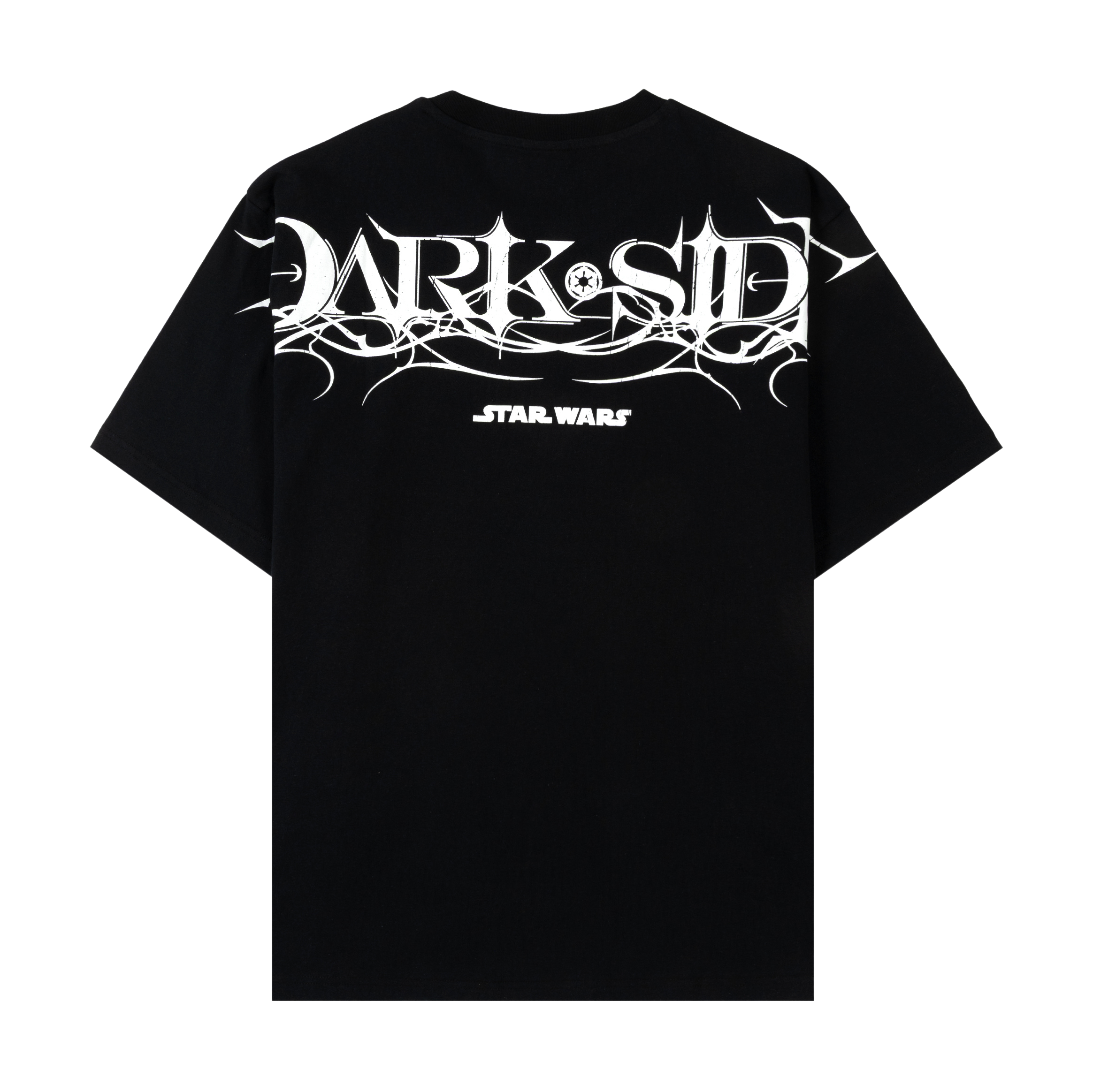 Black t-shirt featuring Darth Maul graphic with red and yellow accents.