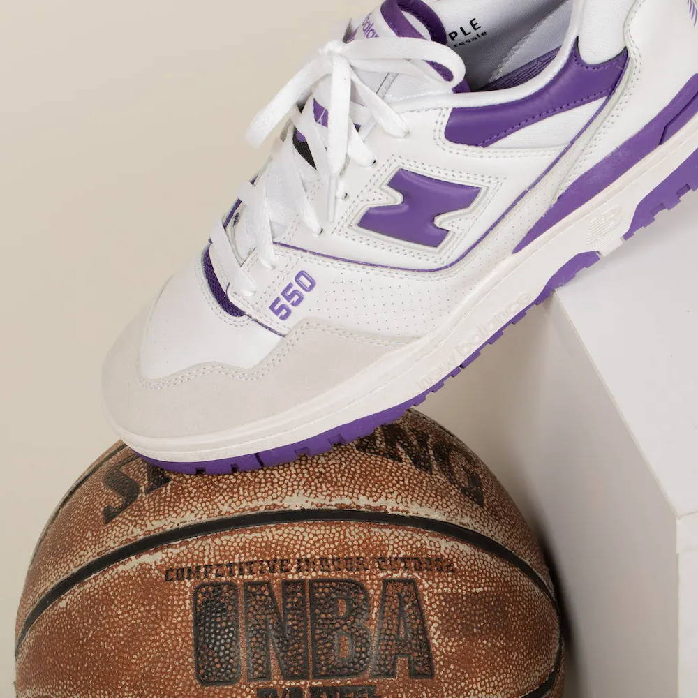 new balance on a basketball