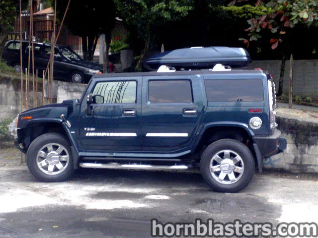 Jairo's 2008 Hummer H2 Train Horn Install