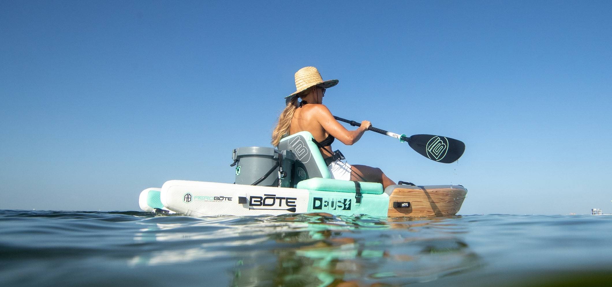 Woman on Kayak