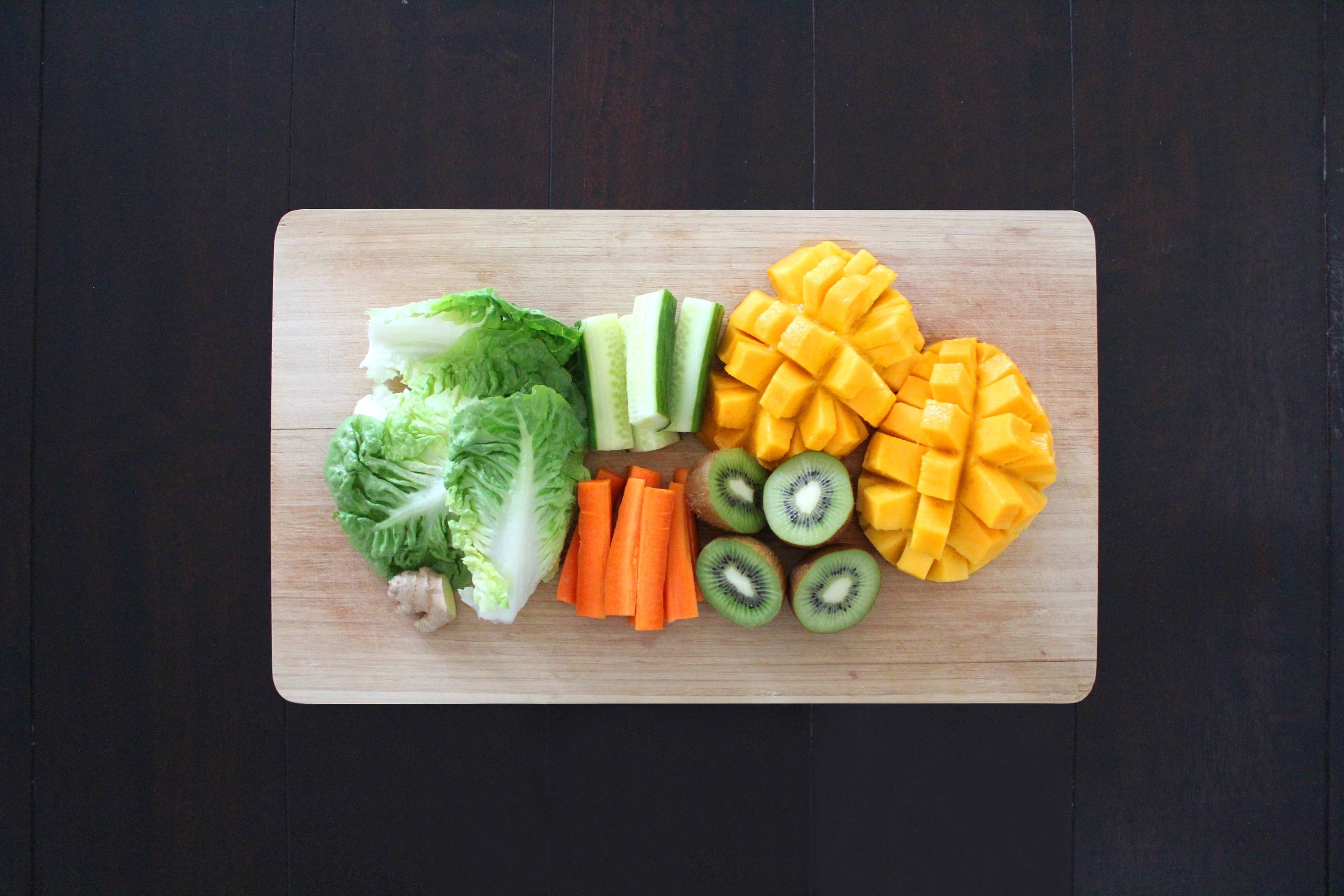 stay cool with fruits & veggies