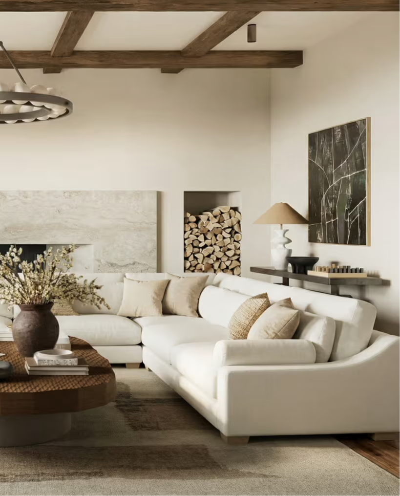 Amalfi Luxury Sectional in L-Shape