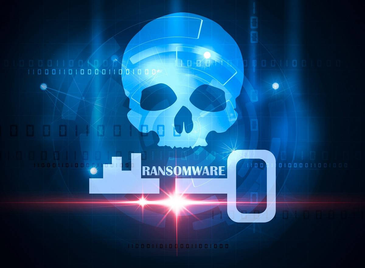 Ransomware Crypto Skull logo