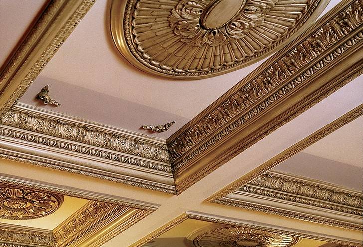 White River Coffered Ceiling