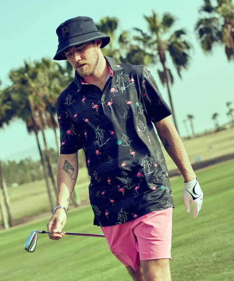 Puma X Palm Tree Crew Golf Clothing Mobile