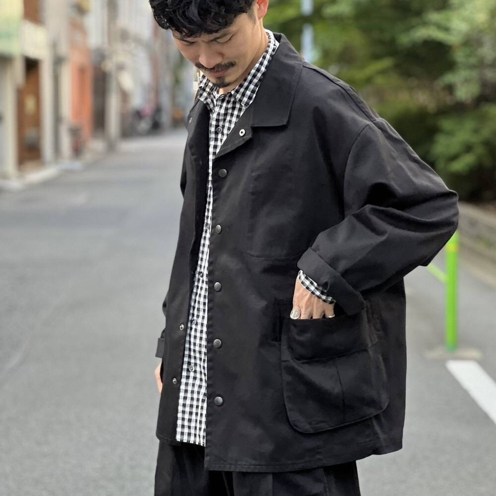 Porter Classic x SUN HOUSE - SUN HOUSE EXCLUSIVE - CHINOS MIL-SHIRT JACKET  - PC-009-2058