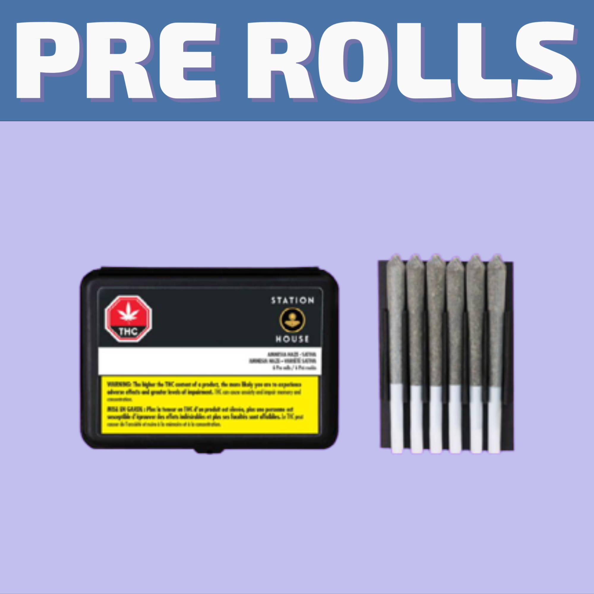 Shop the best selection of Pre Rolled Joints and Infused Pre Rolls online for same day delivery in Winnipeg or visit our dispensary on 580 Academy Road.  
