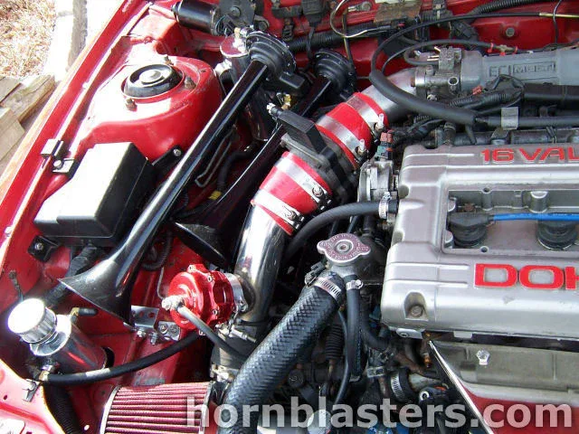 Electrical wiring solenoid or accessory detail Shocker XL Eagle Talon install photo 12