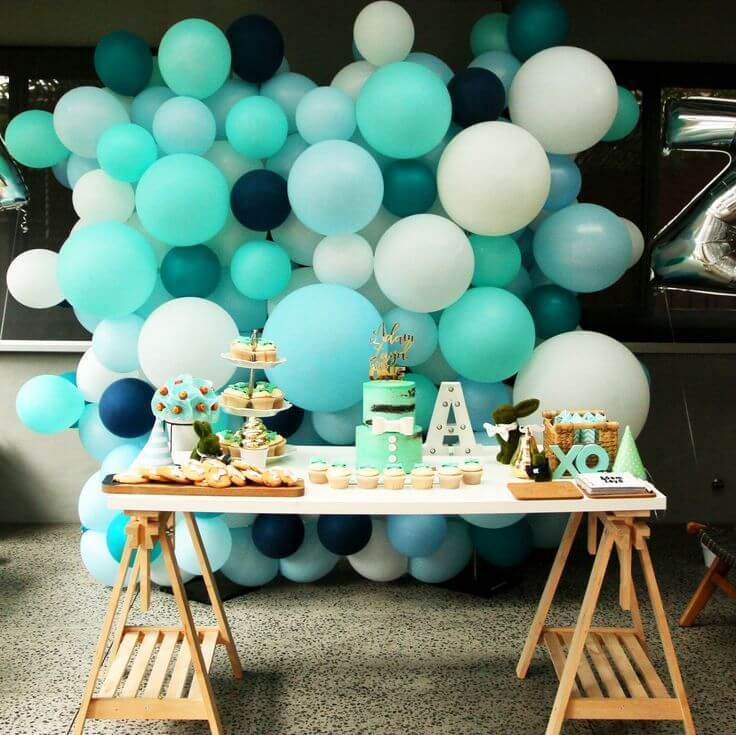 10 Simple Balloon Decorations At Home For Birthday Party Zealot