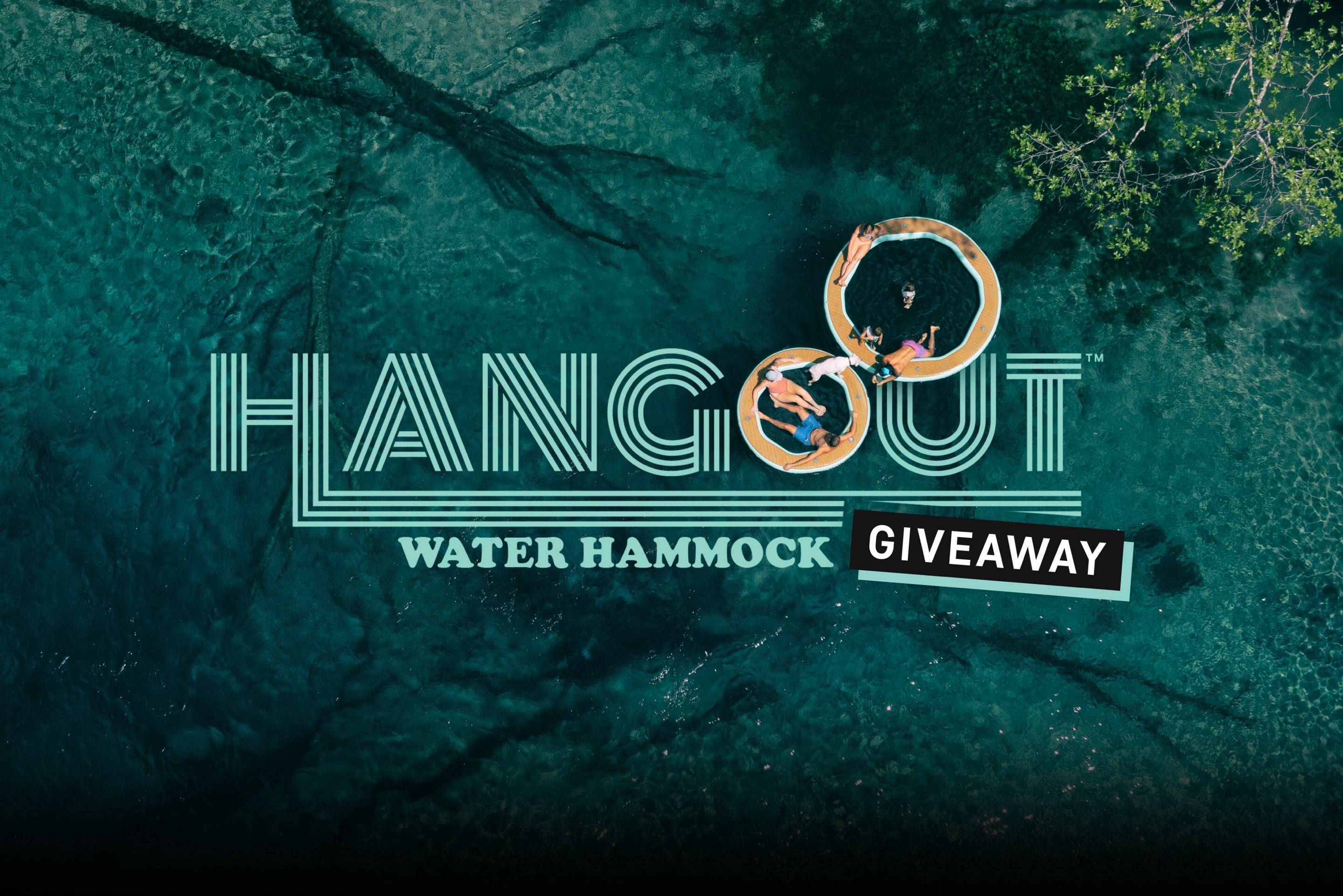 Hangout Water Hammock Giveaway