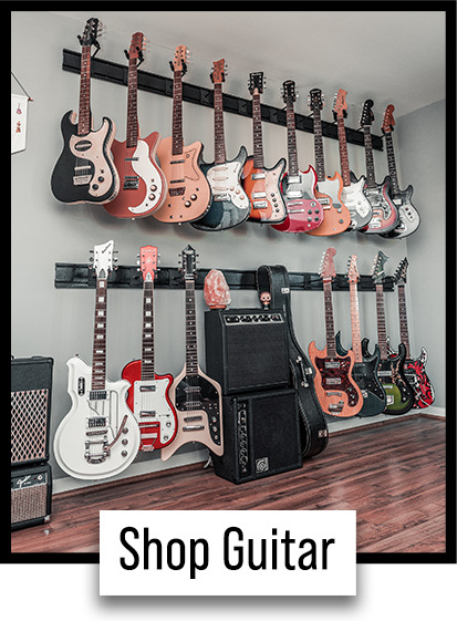 Guitar Wall Mount 3 Pack, Black Walnut Wood Guitar Hanger, U