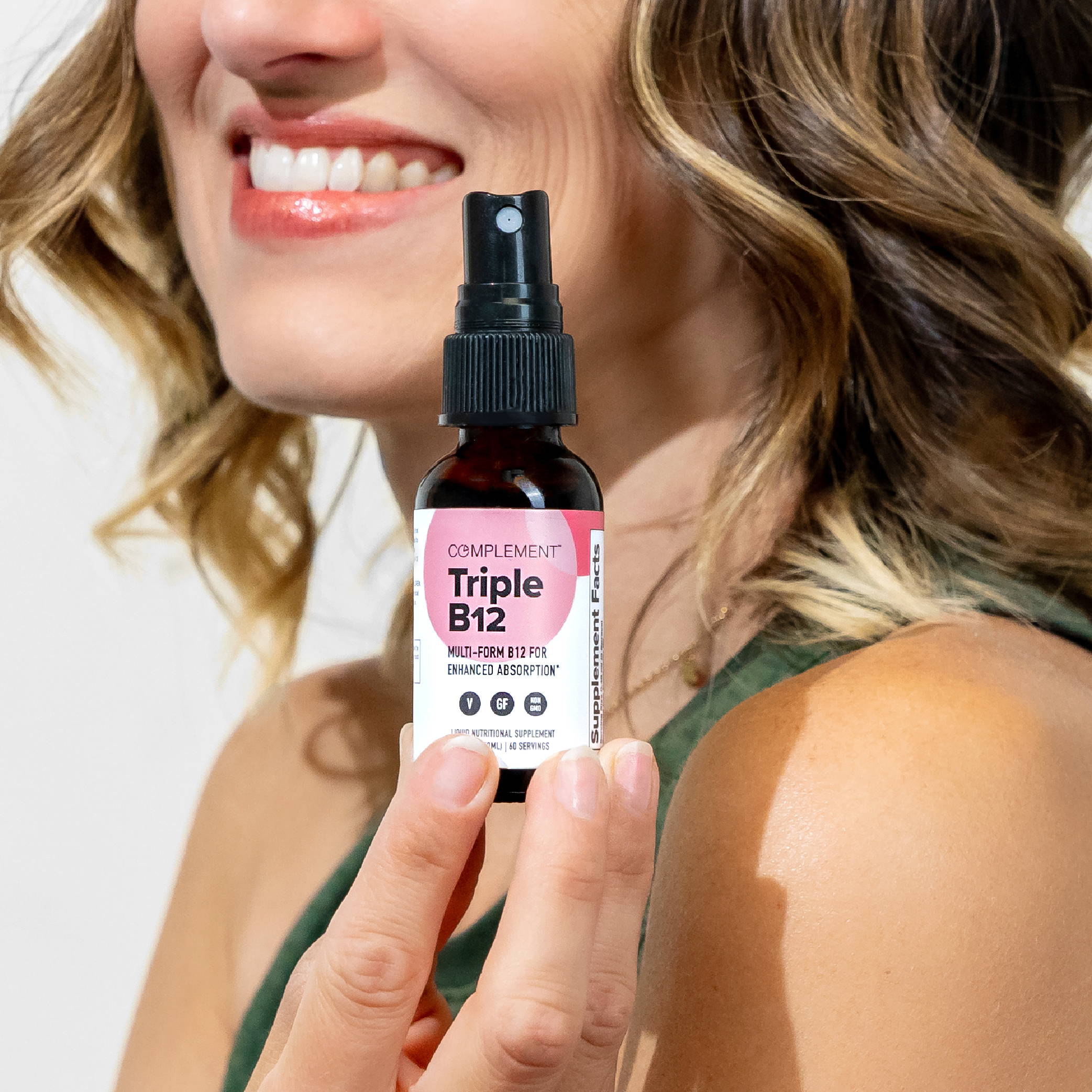 Vegan Triple B12 Liquid Vitamin - 3 Forms of B12 for Better Absorption ...