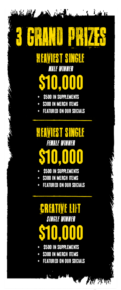 3 grand prizes