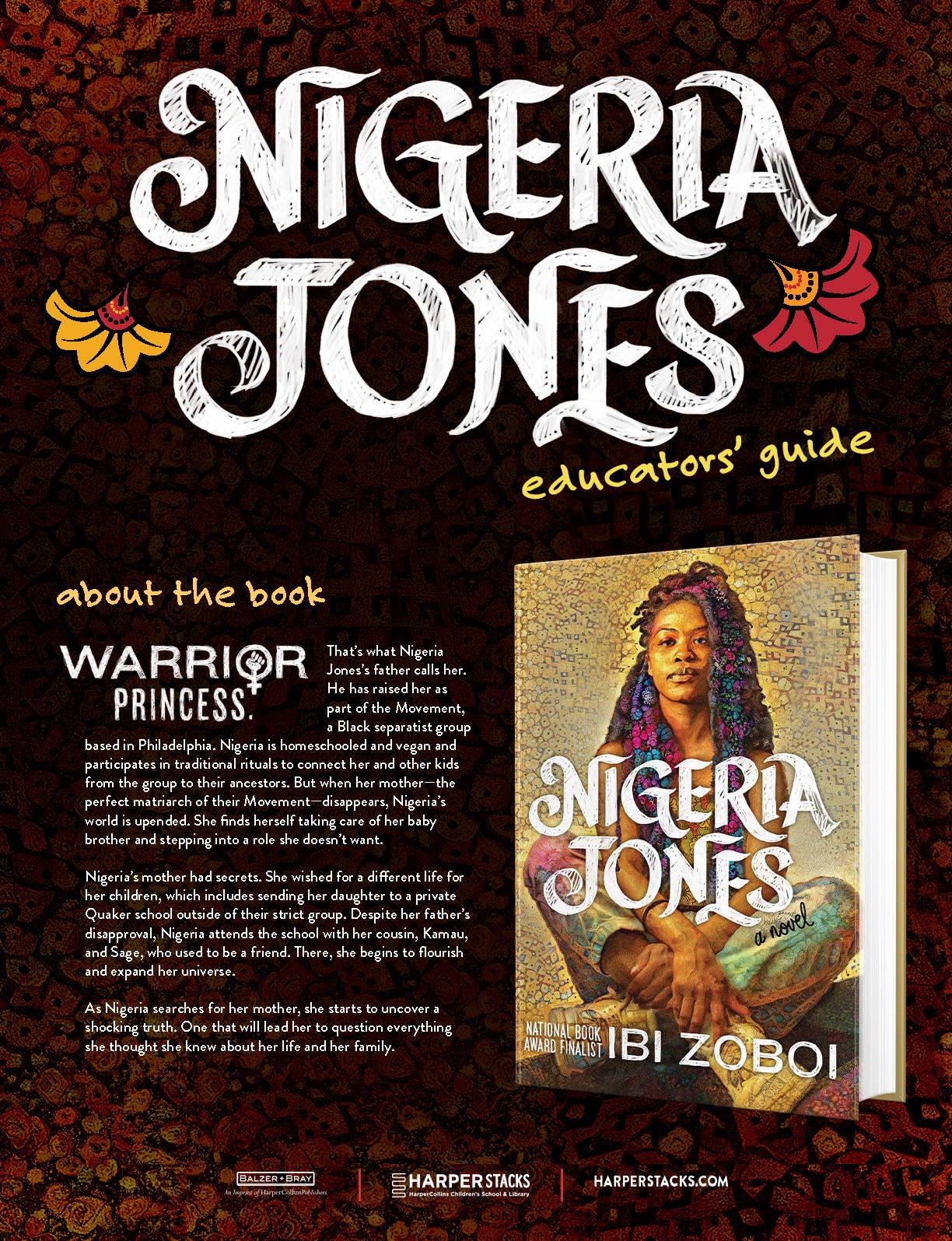 First page of Nigeria Jones Educators' Guide