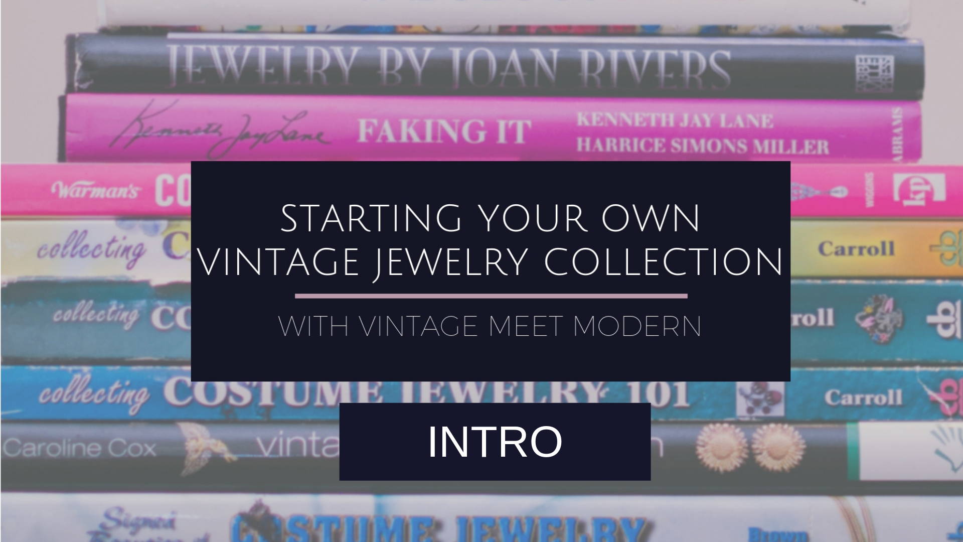 Vintage Meet Modern Create Your Own Vintage Jewelry