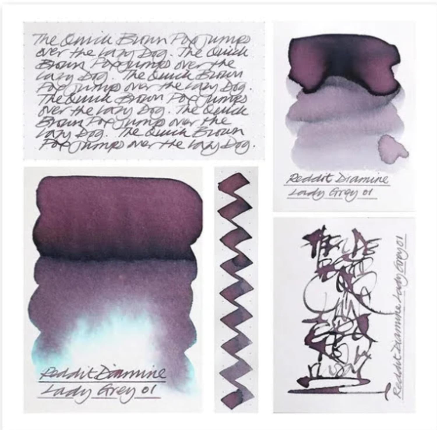 Diamine Bottled Ink in Lady Grey Bottled Ink