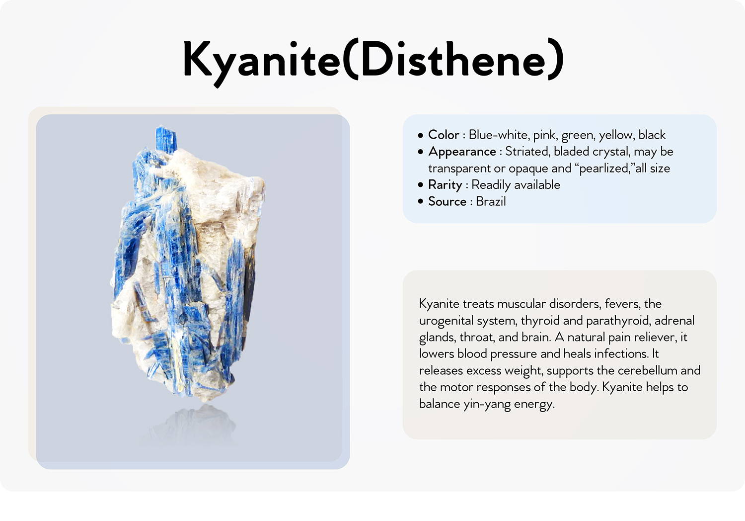 kyanite (disthene)