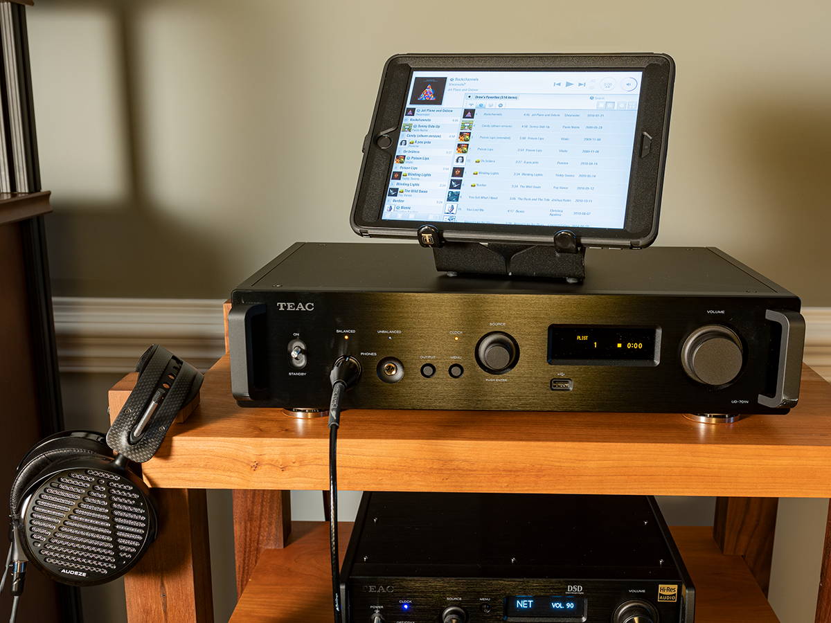 TEAC UD-701N Streamer setup